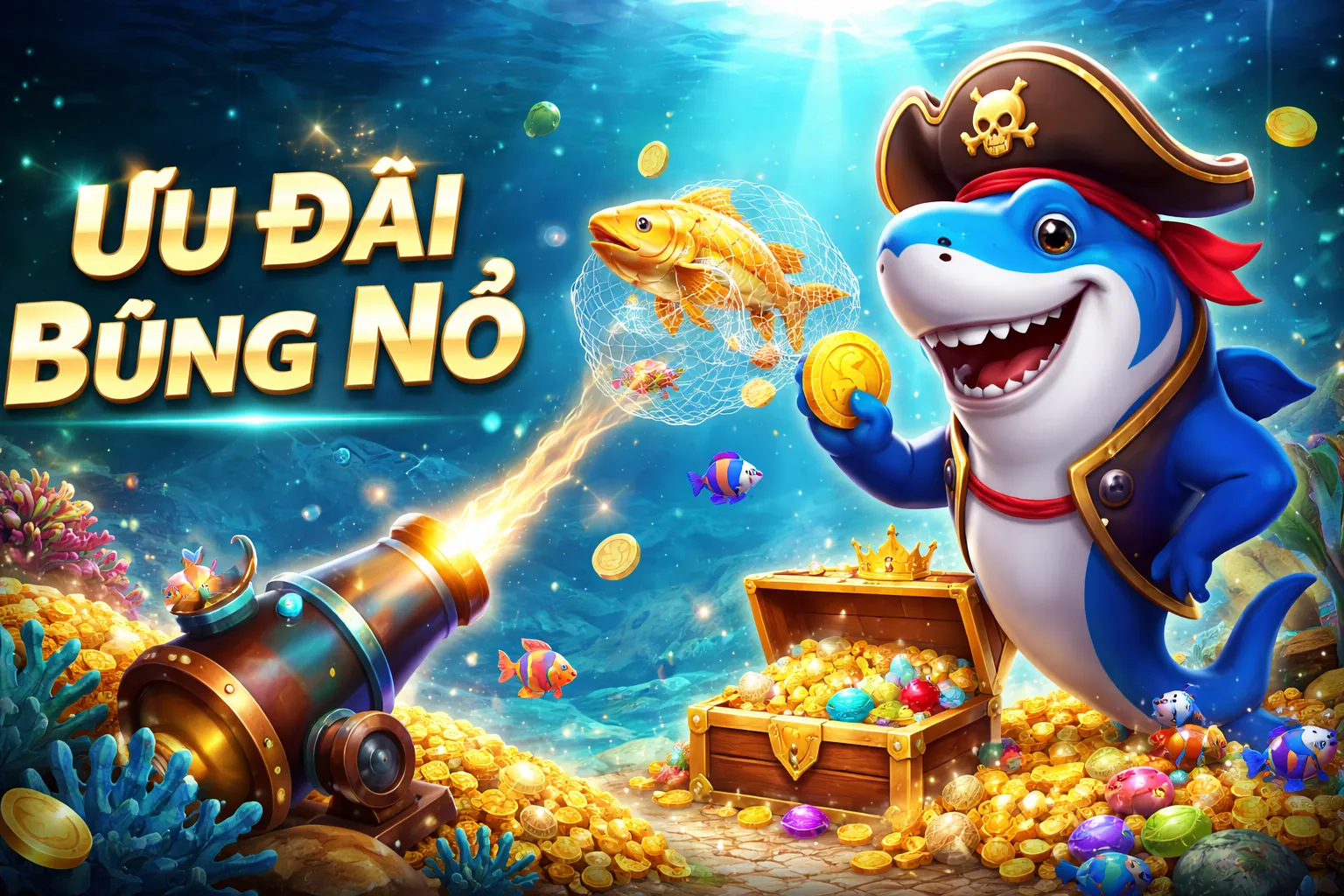 Thế giới bắn cá sống động tại daga88 hôm nay